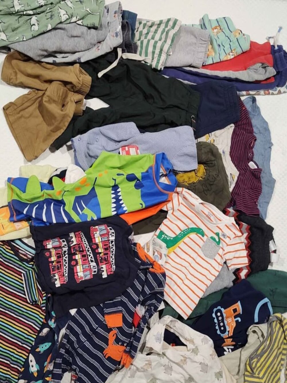 40+pcs Toddler Boy large Clothing Lot bundle assortement 24M